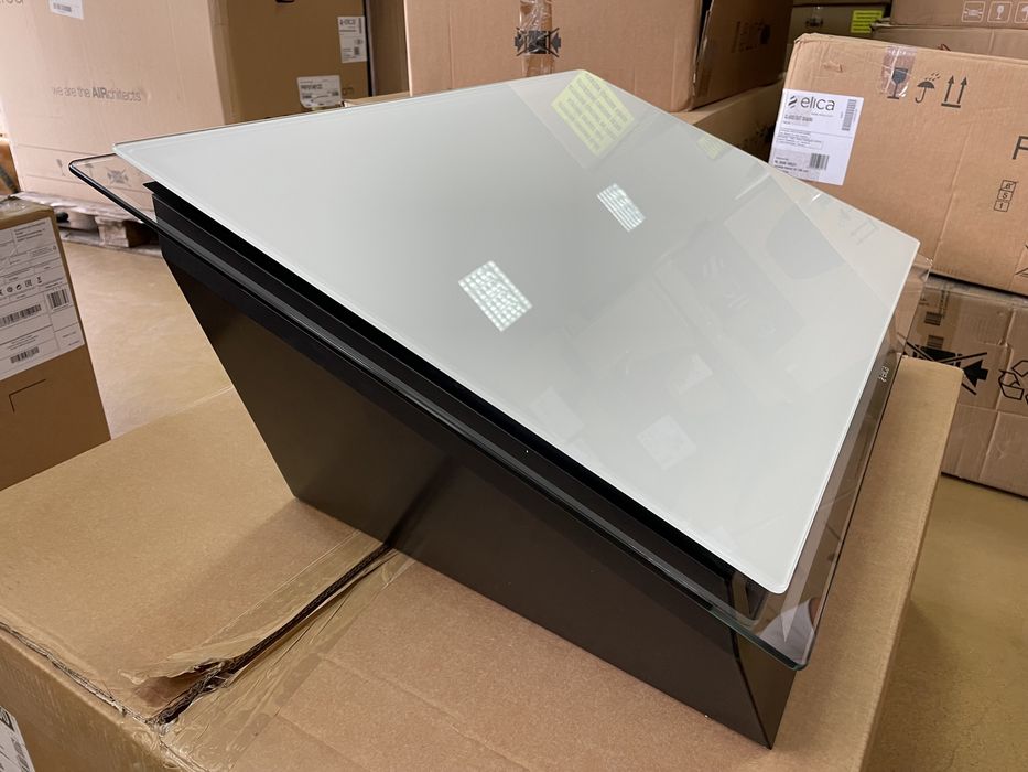 Nowy okap Elica ELLE WH/F/80, BL/F/80. 80 cm, biały, czarny