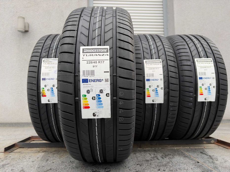 Letnia 225/45R17 Bridgestone Turanza  6 91Y 2026r B,A,69db gwarancja