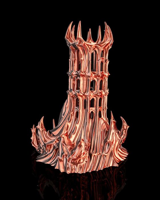 Obsidian Citadel Zmiennobarwna Mroczna Wieża do Kości Dice Tower DND