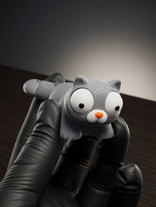 Флексі котик 3D іграшка антистрес 9×3 см