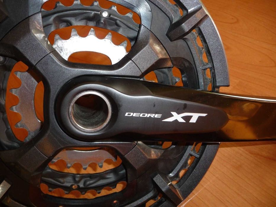 Шатуны Shimano FC-T8000 Deore XT 3x10s 3 48-36-26T 175 мм как