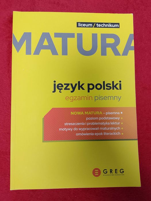 Matura język polski egzamin pisemny
