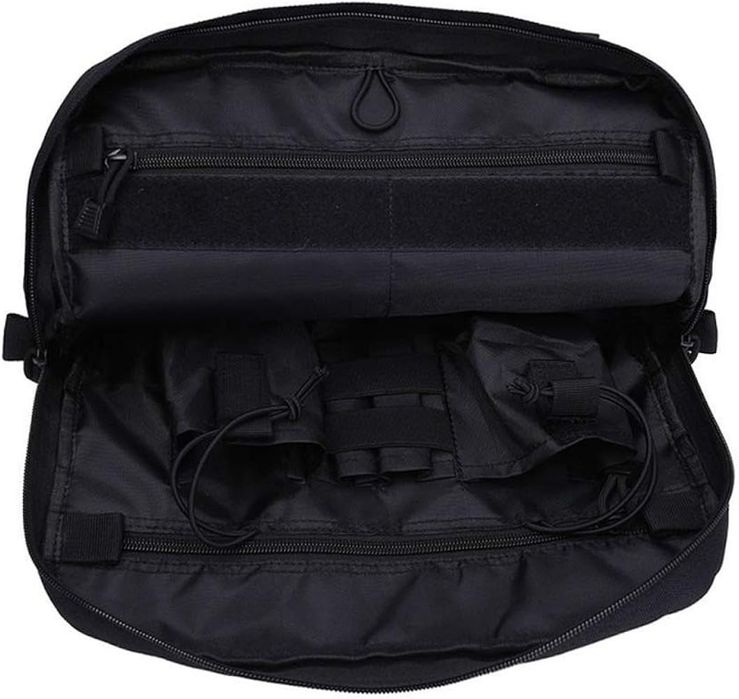 Torba taktyczna na klatkę piersiową czarna B407