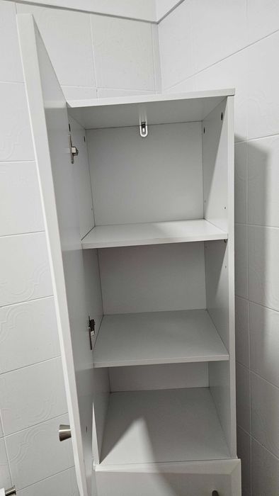 Armário branco rectangular - Wc467439843930296323
