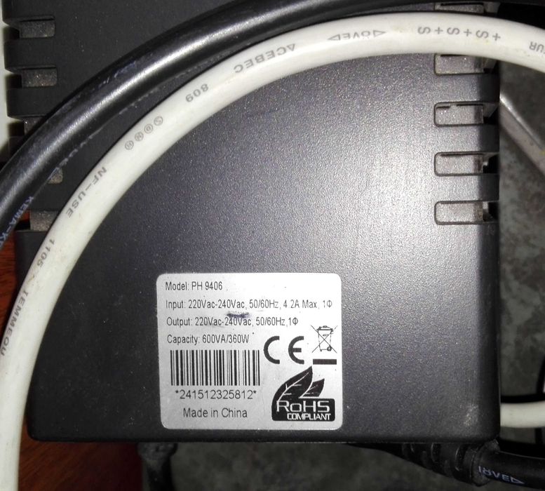 Sistema de Alimentação Ininterrupta PHASAK 360W