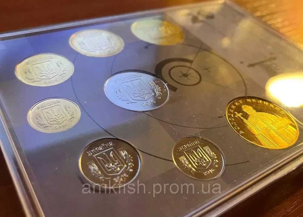 Річний набір обігових монет України 2016 року НБУ