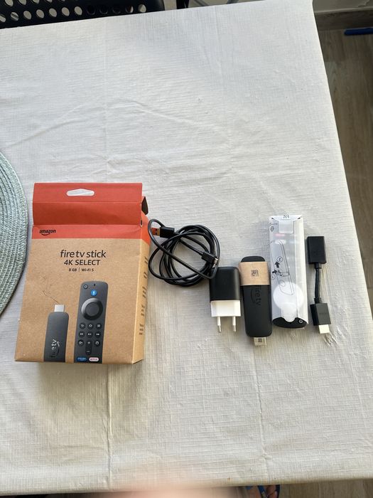 Fire stick nunca usado, semi movo com factira de compra