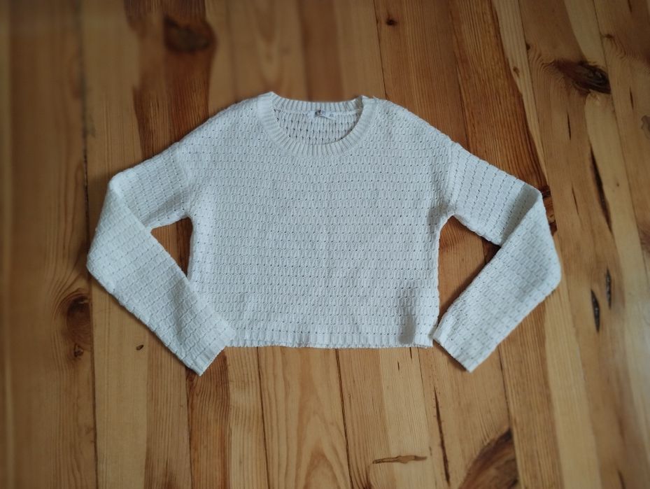 Sweterek ecri XS