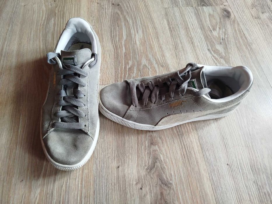 Szare trampki puma suede