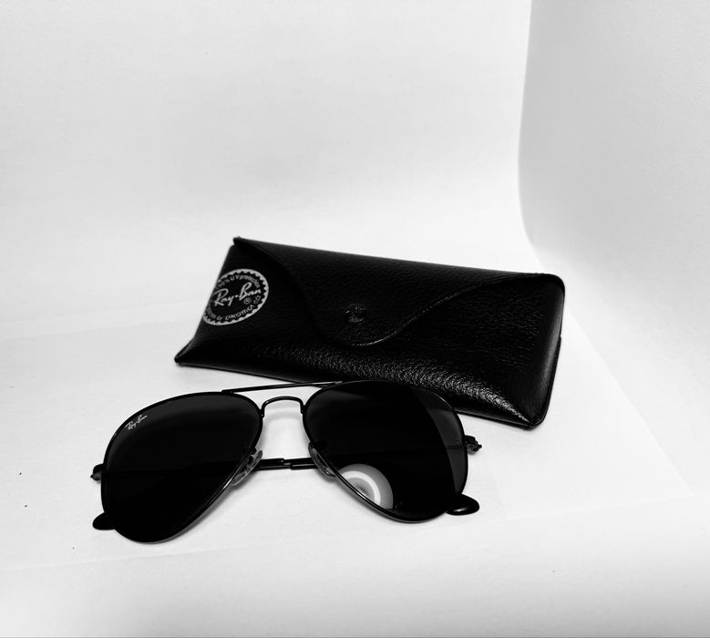 Ray ban Aviator total black - Polarizados