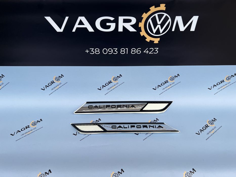 VW T6.1 Т6,1 California Напис на крило лівий правий шилдік надпис