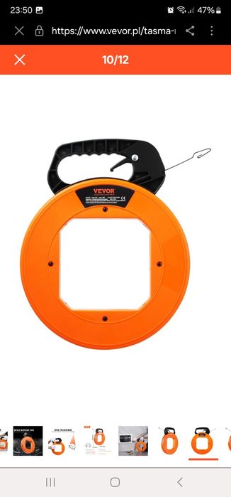 Linka do przeciągania kabli vevor 36M
