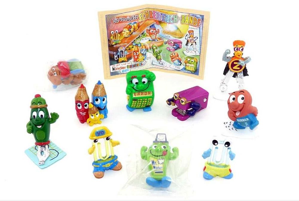 Figurki kinder niespodzianka Gang biurowy wersja 3