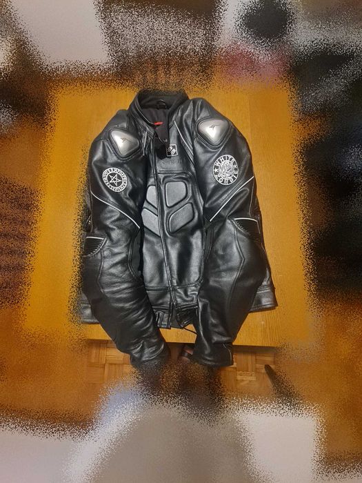 Casaco Mota Cabedal Titânio e Kevlar com Bossa