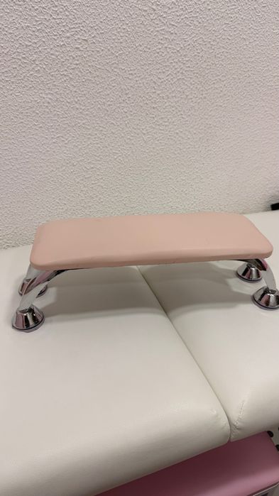 Apoio braços manicure rosa