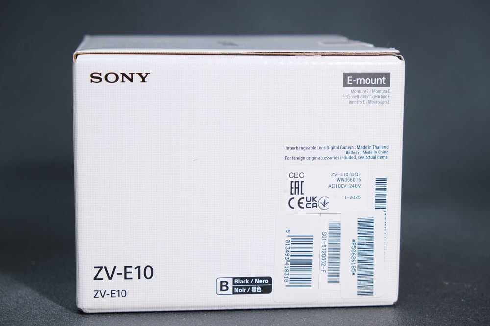 Sony ZV-E10 Body НОВА