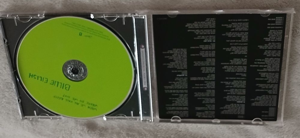 Cd. Billie Eilish  When we all Fall asleer