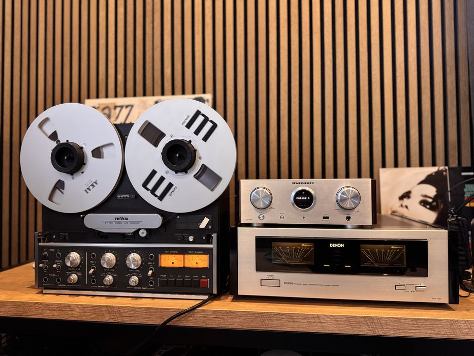 Magnetofon szpulowy Revox B77 B 77 swietny stan wizualny