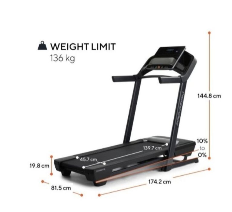 Passadeira de corrida Proform Trainer 8.5