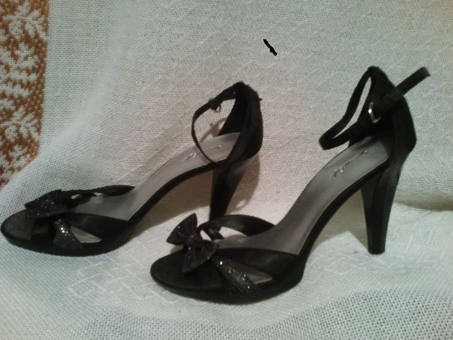 buty szpilki MARKOWE, wesele, bal-stabilne; idealne do tańca