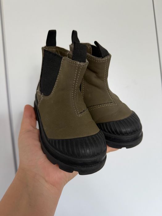 Чоботи, челсі, черевики hm, zara 23, 14см