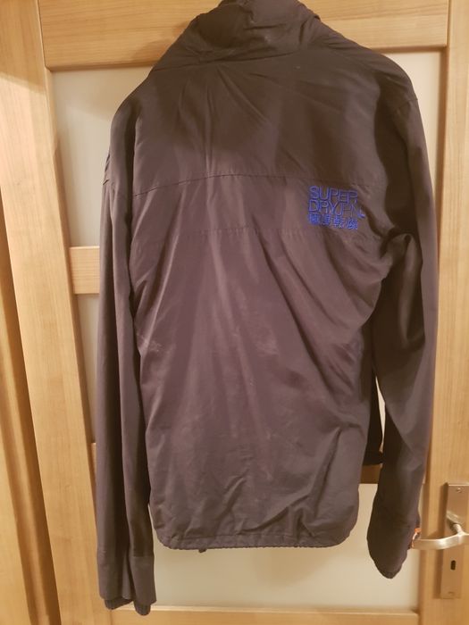 Kurtka XL SUPERDRY Wincheater grafitowa