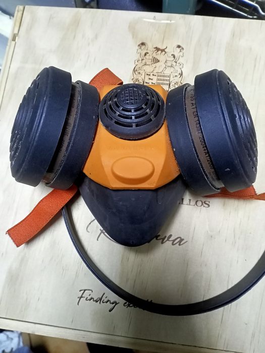 Mascara gases maçarico profissional