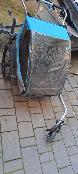 Przyczepka rowerowa thule dwuosobowa