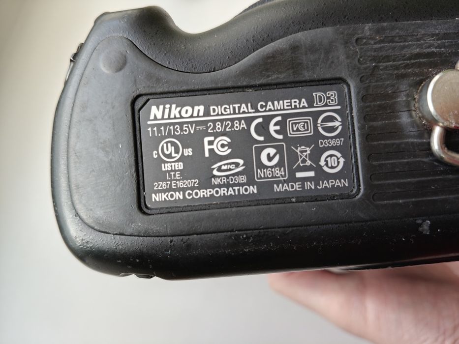 Фотоапарат Nikon D3