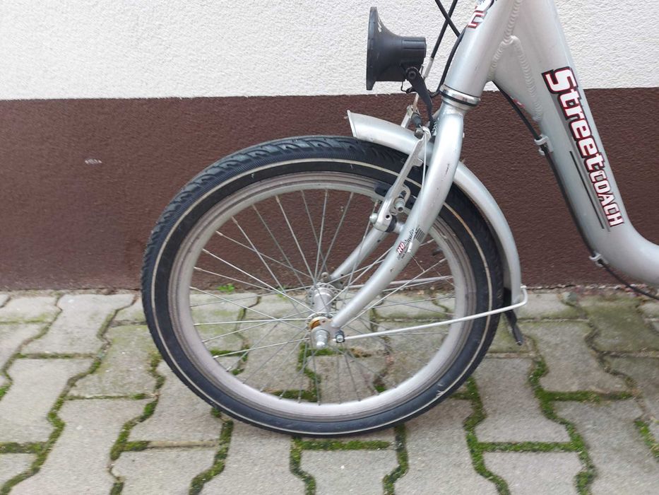 rower składany składak Streetcoach aluminiowy 3biegi Lepper Primus