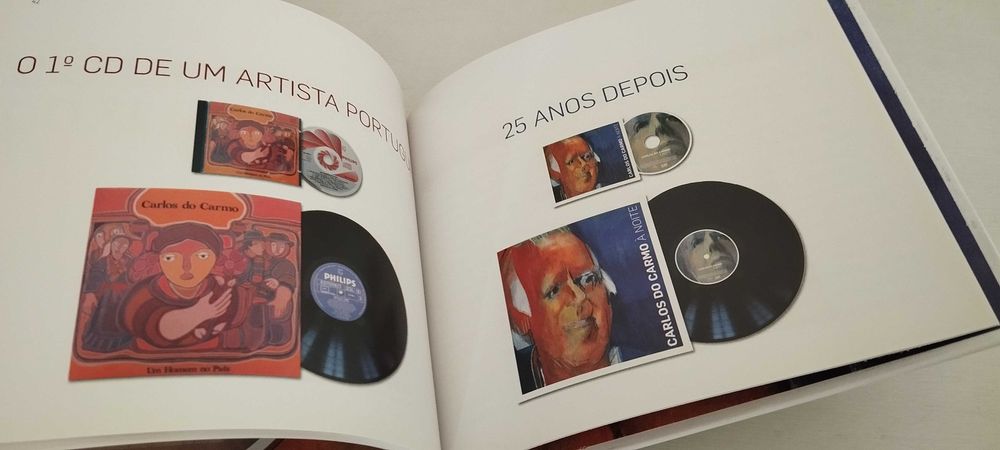 CD Carlos do Carmo novo com livro