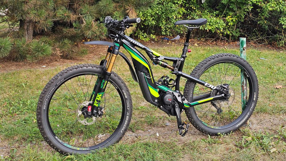 ## SUPER rower elektryczny Cannondale Moterra Fox kashima rozmiar S ##