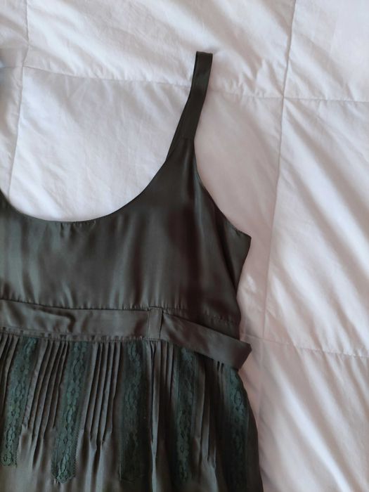 Vestido Lanidor, verde escuro
