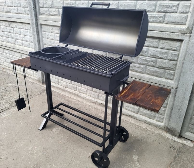 ХИТ! 3/4/5 мм! ОТ ЗАВОДА! Мангал Барбекю с Крышкой/ з Кришкою