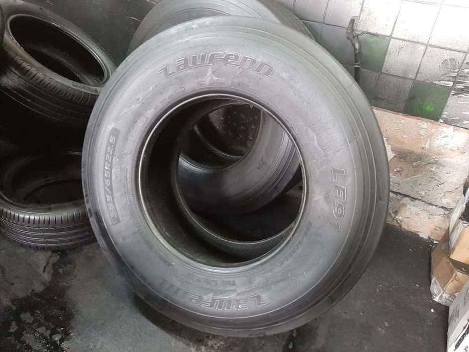 Opona używana ciężarowa 385/65R22.5 LAUFENN 450zł C2442