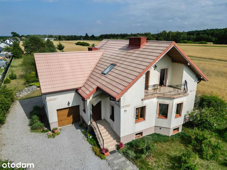 Dom przy lesie 193m2 działka 3050m2 Magonie