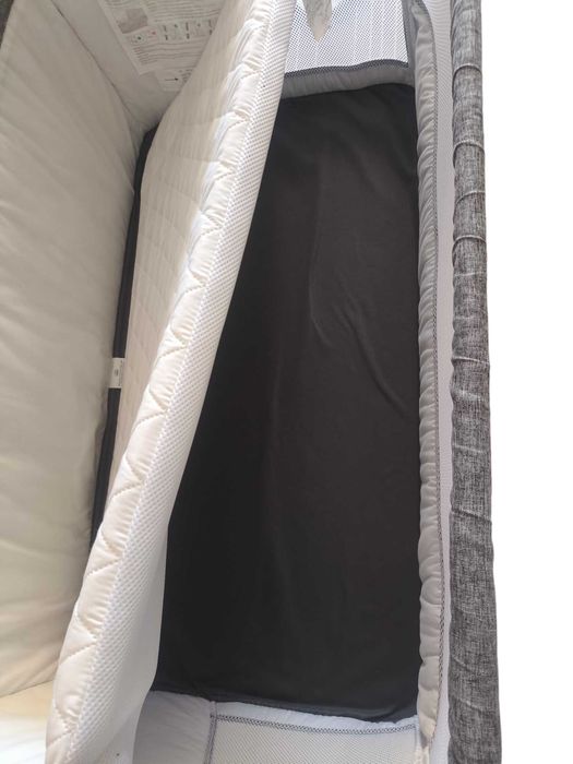Berço co-Sleeping Asalvo Cinza