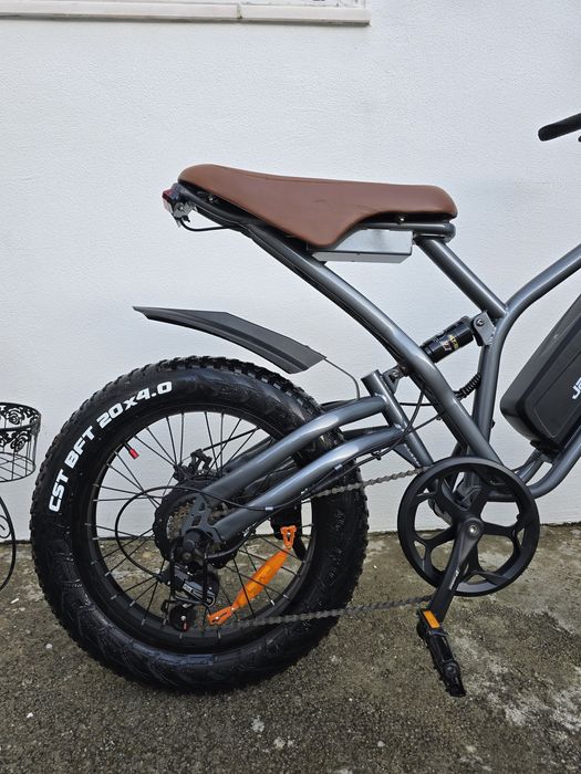 Bicicleta elétrica com acelerador – até 50 km/h