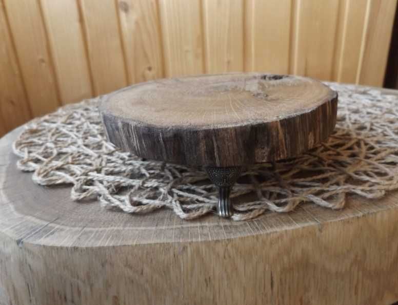 Підставка з дерева під декор "Ретро" Ручна робота.