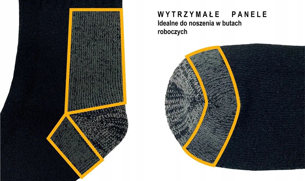 JCB Zestaw 3-pak roboczych skarpet rozmiar 39/42