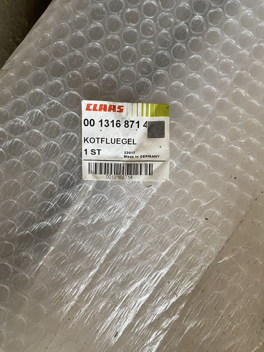 Claas cargos błotnik 0013168714