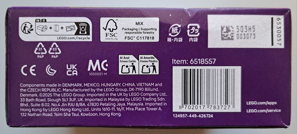 Lego 42643 Stoisko z Watą Cukrową I Skuter