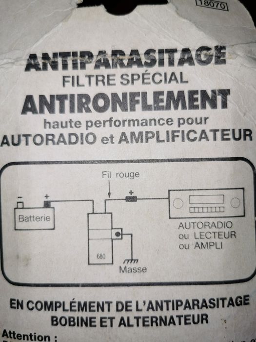 Filtro especial antiruido