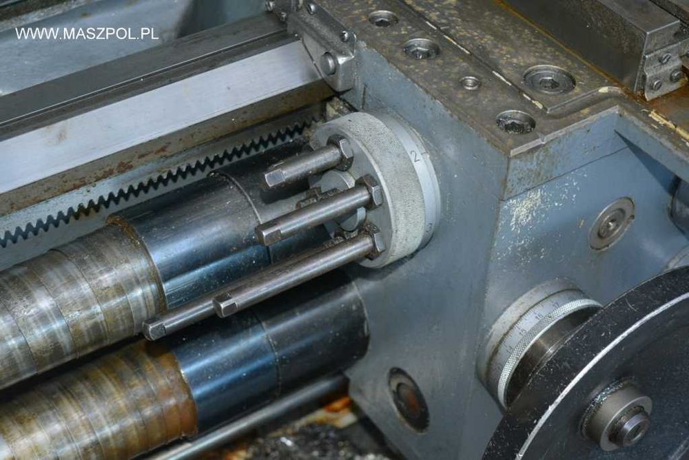 Tokarka FAMOT EUROPA TUM x 1000 - wrzeciono 54 mm - FILM !