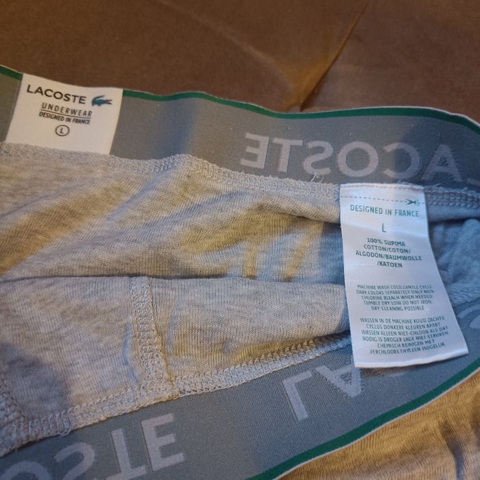 Bokserki męskie Lacoste