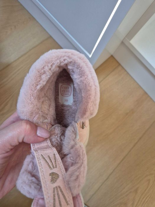 Buty zimowe dziewczynka r.20