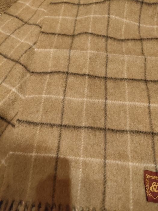 Szalik z Merinowool i angory