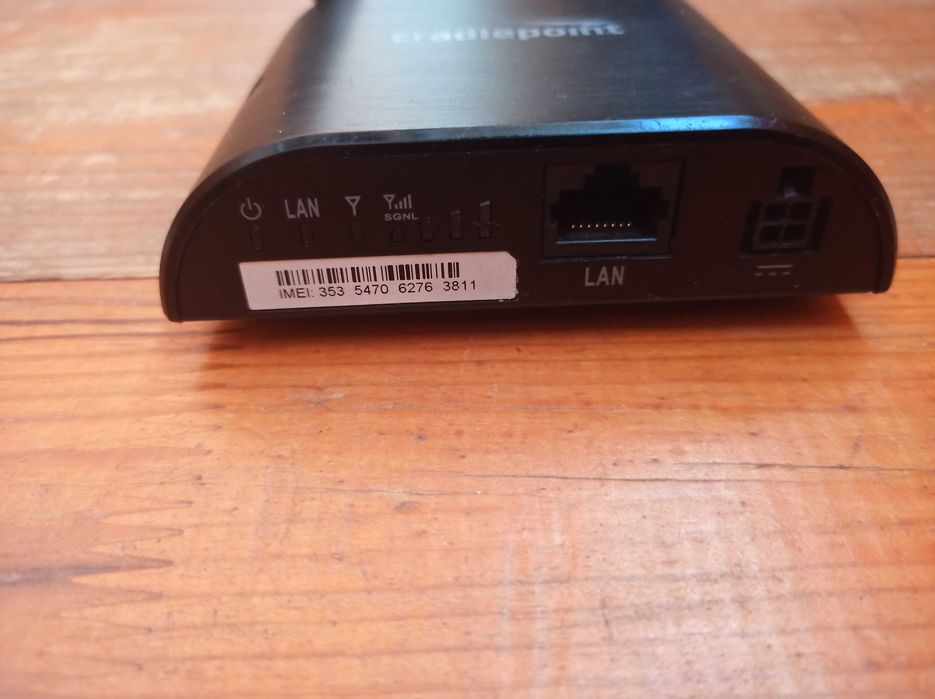 M2M роутер Cradlepoint IBR350LPE Dual SIM (комплект БП + Антенны)