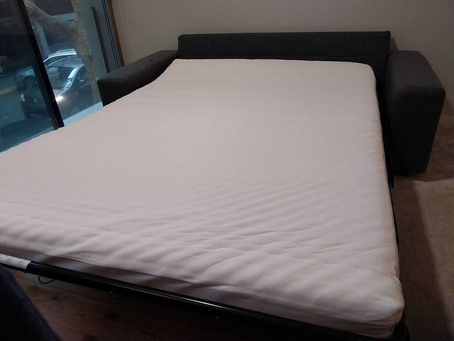 sofá cama aconchegante