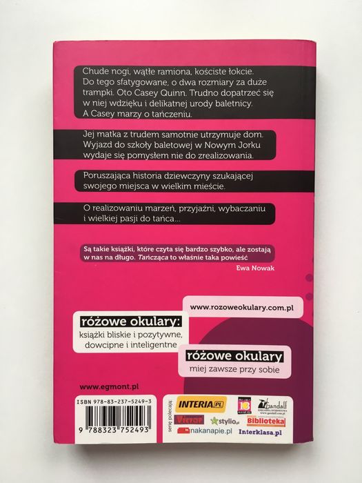 Książka „Tańcząca”